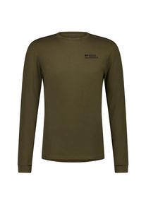 Merinounterw&auml;sche Mons Royale Cascade Merino Flex 200 L/S Herren (Gr XL |oliv)