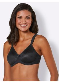 Triumph sheego Große Größen Minimizer-BH mit Bügel und glatten Cups, schwarz, Größe 75F - Damen