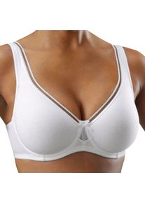 sheego Gro&szlig;e Gr&ouml;&szlig;en Minimizer-BH, 2xwei&szlig;, Gr&ouml;&szlig;e 105E - Damen