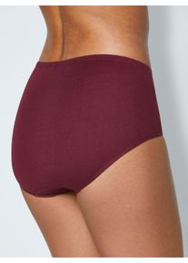 Nina von C. sheego Gro&szlig;e Gr&ouml;&szlig;en Taillenslip mit hoher Beinh&ouml;he, bordeaux, Gr&ouml;&szlig;e 46 - Damen