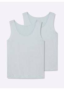 w&auml;schepur sheego Gro&szlig;e Gr&ouml;&szlig;en Achseltop mit breiten Tr&auml;gern, mint, Gr&ouml;&szlig;e 48 - Damen