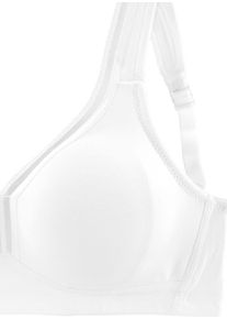 sheego Gro&szlig;e Gr&ouml;&szlig;en T-Shirt-BH, marine+wei&szlig;, Gr&ouml;&szlig;e 85D - Damen