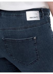 Ascari sheego Gro&szlig;e Gr&ouml;&szlig;en 5-Pocket-Jeans in Stretch-Qualit&auml;t, mit Glitzersteinchen, dunkelblau, Gr&ouml;&szlig;e 52 - Damen