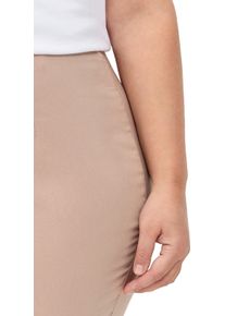 sheego Gro&szlig;e Gr&ouml;&szlig;en Stretch-Hose mit innenliegendem Dehnbund, beige, Gr&ouml;&szlig;e 56 - Damen