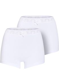w&auml;schepur sheego Gro&szlig;e Gr&ouml;&szlig;en Panty, wei&szlig;, Gr&ouml;&szlig;e 44 - Damen