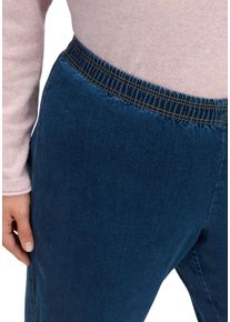 sheego Gro&szlig;e Gr&ouml;&szlig;en Schlupfjeans in Stretch-Qualit&auml;t, dark blue, Gr&ouml;&szlig;e 56 - Damen