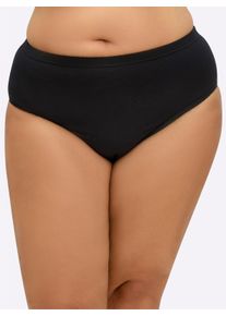 wäschepur sheego Große Größen Jazzpants im 10er-Pack, schwarz, Größe 44/46 - Damen