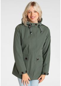 Polarino sheego Gro&szlig;e Gr&ouml;&szlig;en Funktionsparka, salbeigr&uuml;n, Gr&ouml;&szlig;e 44 - Damen