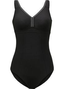 w&auml;schepur sheego Gro&szlig;e Gr&ouml;&szlig;en Body ohne B&uuml;gel mit breiten, weichen Tr&auml;ger, schwarz, Gr&ouml;&szlig;e 90C - Damen