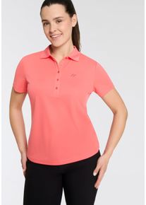 Maier Sports sheego Gro&szlig;e Gr&ouml;&szlig;en Poloshirt, pink, Gr&ouml;&szlig;e 56 - Damen