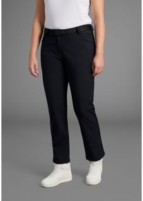 Maier Sports sheego Gro&szlig;e Gr&ouml;&szlig;en Softshellhose, black, Gr&ouml;&szlig;e 46 - Damen