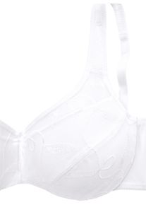 sheego Gro&szlig;e Gr&ouml;&szlig;en Minimizer-BH, schwarz+wei&szlig;, Gr&ouml;&szlig;e 85E - Damen