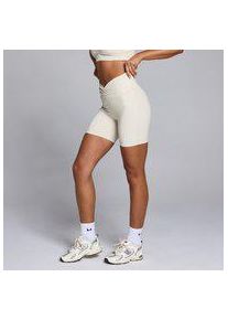 Myprotein MP Damen Tempo Shorts mit geraffter Vorderseite &ndash; W&uuml;stensand - M