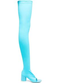 Maison Martin Margiela Maison Margiela Stiefel - Thigh High Boots Blue - Gr. 36,5 (EU) - in Blau - f&uuml;r Damen