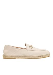Gucci Low-Top Sneaker - Horsebit Espadrilles - Gr. 38 (EU) - in Beige - f&uuml;r Damen