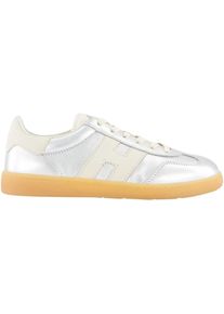 Hogan Low-Top Sneaker - Dames Cool Sneaker Zilver - Gr. 37,5 (EU) - in Gunmetal - f&uuml;r Damen