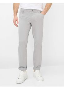 Brax Herren Five-Pocket-Hose Style COOPER PLATIN, hellgrau, Gr. 31/34