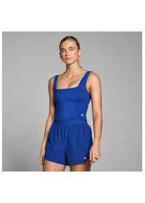 Myprotein MP Damen Active Square Neck Top - Elektrisch Blau - XS