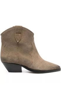 Isabel Marant Stiefel - Ankle Boots - Gr. 38 (EU) - in Beige - f&uuml;r Damen