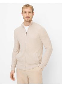 Brax Herren Strickjacke Style JAKE beach, Beige, Gr. XL