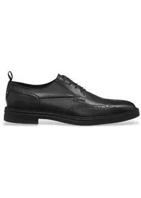 BOSS f&uuml;r Herren. 50552549 Calev Lederschuhe schwarz (44), Wohnung, Schn&uuml;rsenkel, L&auml;ssig, Party, Klassisch