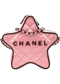 Chanel Hobo Bags - Quilted Satin Walk Of Fame Star Crossbody - Gr. unisize - in Gold - f&uuml;r Damen
