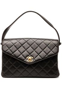 Chanel Crossbody Bags - CC Quilted Lambskin Handbag - Gr. unisize - in Schwarz - f&uuml;r Damen