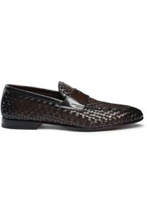 Santoni Loafer - Mocass Intrec Mar Tm - Gr. UK_10 - in Wei&szlig; - f&uuml;r Damen