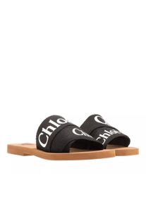 Chlo&eacute; Chlo&eacute; Sandalen - Flache Pantolette Woody - Gr. 36 (EU) - in Schwarz - f&uuml;r Damen