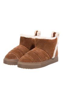 INUIKII Stiefel & Boots - Shearling Slipin - Gr. 36 (EU) - in Cognacbraun - f&uuml;r Damen