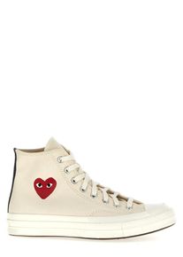 Comme des Gar&ccedil;ons Comme des Garcons Low-Top Sneaker - High-Top Canvas Sneakers - Gr. 4 - in Beige - f&uuml;r Damen