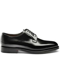 Santoni Leather derby laceup - Gr. UK_5_5 - in Wei&szlig;
