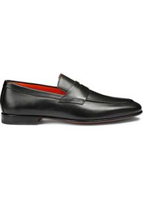 Santoni Loafer - Men's leather penny loafer - Gr. UK_7_5 - in Wei&szlig; - f&uuml;r Damen