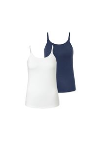 Tchibo - 2 Hemdchen - Damen - Gr. XXL - wei&szlig;