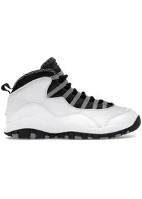 Nike Low-Top Sneaker - Jordan 10 Retro OG Steel - Gr. 50_5 - in Wei&szlig; - f&uuml;r Damen