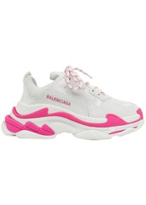 Balenciaga Low-Top Sneaker - Triple S Logo Sneakers - Gr. 43 (EU) - in Wei&szlig; - f&uuml;r Damen