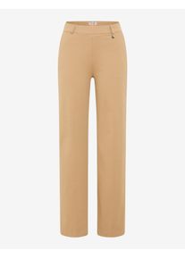 Raphaela by Brax Damen Marlenehose Style LILLYTH FLARED BROWN SUGAR, hellbraun, Gr. 42