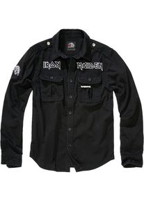 Iron Maiden Vintage Shirt Eddie Langarmhemd schwarz in M 61044