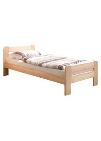 Mid.you Bett Ticaa 855862 Bert, Kiefer, Holz, Kiefer, massiv, 90x200 cm, in verschiedenen Gr&ouml;&szlig;en erh&auml;ltlich, nur f&uuml;r Rollroste geeignet, Kinder- & Jugendzimmer, Kinderm&ouml;bel, Kinderbetten