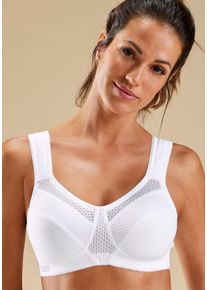 H.I.S. sheego Gro&szlig;e Gr&ouml;&szlig;en Sport-BH, wei&szlig;, Gr&ouml;&szlig;e 100B - Damen