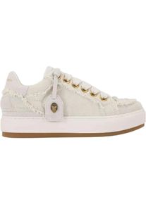 KURT GEIGER LONDON Low-Top Sneaker - Dames Sneaker - Gr. 39 (EU) - in Wei&szlig; - f&uuml;r Damen