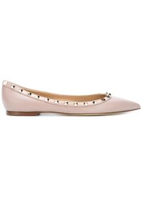 Valentino Garavani Ballerinas - Flat Shoes Powder - Gr. 41 (EU) - in Gold - f&uuml;r Damen