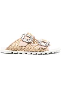 Roger Vivier Sandalen - Sandals Beige - Gr. 41 (EU) - in Beige - f&uuml;r Damen