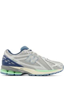 New Balance Low-Top Sneaker - Dynamic Silver-Tone Mesh Sneakers With Padded Coll - Gr. 8_5 - in Grau - f&uuml;r Damen