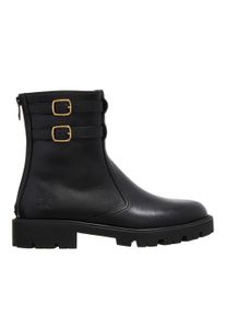 C&eacute;line Celine Stiefeletten - Double Buckle Boots - Gr. 41 (EU) - in Schwarz - f&uuml;r Damen