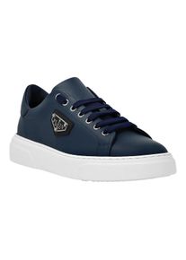 Philipp Plein Low-Top Sneaker - Sneaker Iconic Plein - Gr. 46 (EU) - in Blau - f&uuml;r Damen