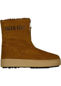 Moonboot Stiefeletten - Moon Boot Mb Ltrack Lara Boots Cognac 80d2450250 - Gr. 37 (EU) - in Braun - f&uuml;r Damen