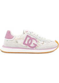 Dolce & Gabbana Dolce&Gabbana Low-Top Sneaker - Sneakers Pink - Gr. 40 (EU) - in Gold - f&uuml;r Damen