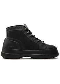 Moon Boot Moonboot Low-Top Sneaker - Luna Trek Mid Nylon Boots - Gr. 42 (EU) - in Schwarz - f&uuml;r Damen