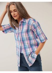 Walbusch Seersucker Hemdbluse